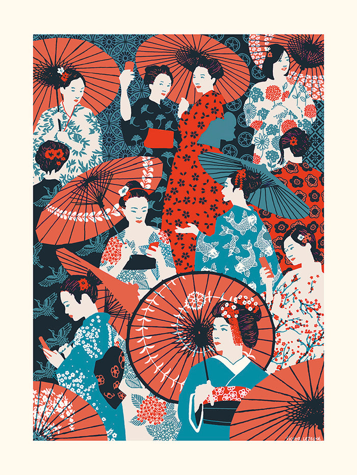 Geishas de Victor Lejeune