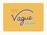 Surfer sur la vague (Moutarde)